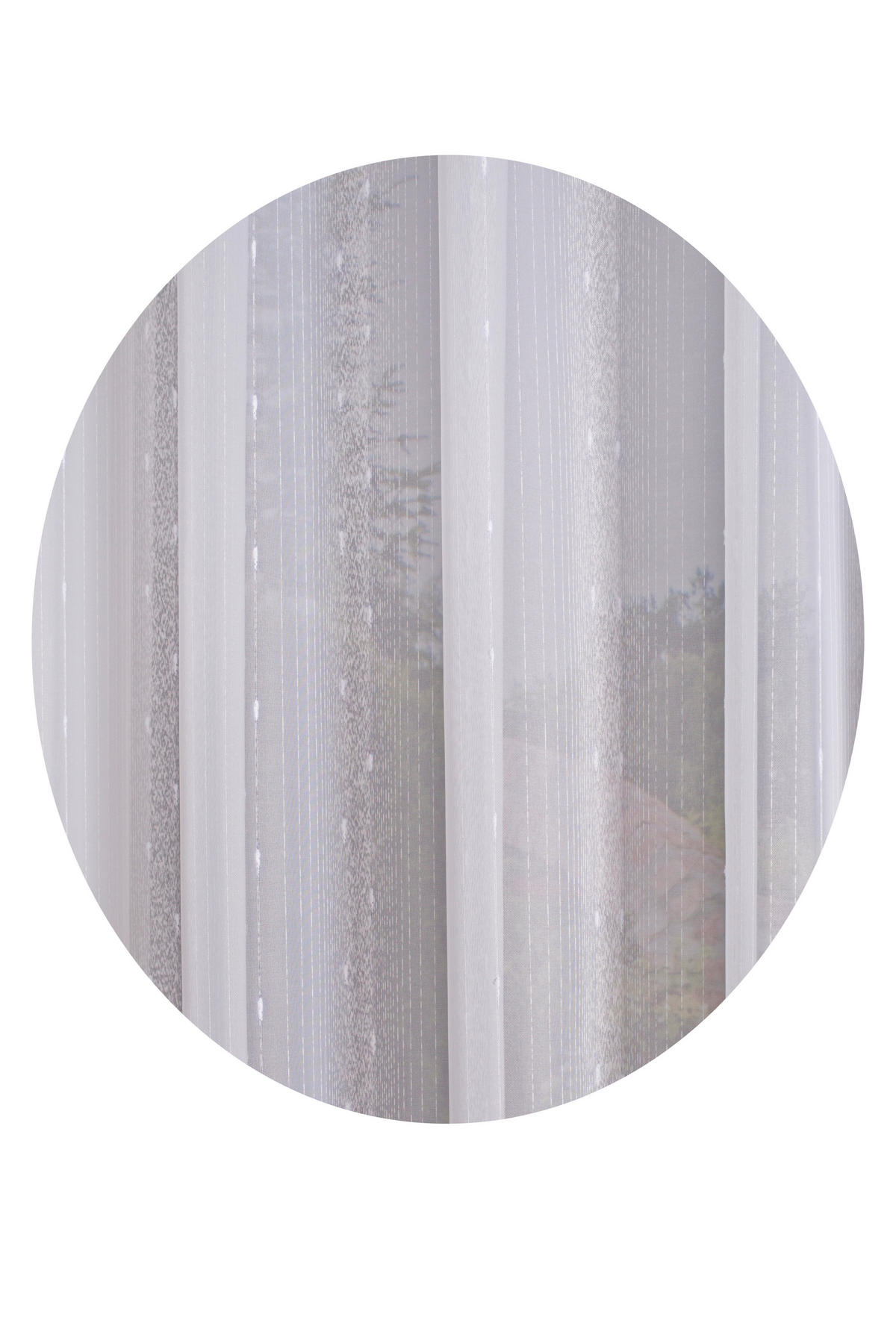 FERTIGSTORE  halbtransparent   450/175 cm  - Weiß, Basics, Textil (450/175cm)