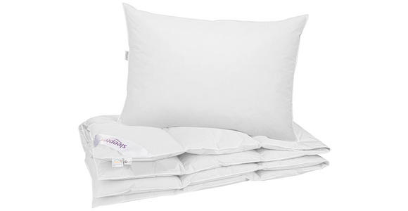 GANZJAHRESDECKE 140/200 cm - Weiß, Basics, Textil (140/200cm) - Sleeptex