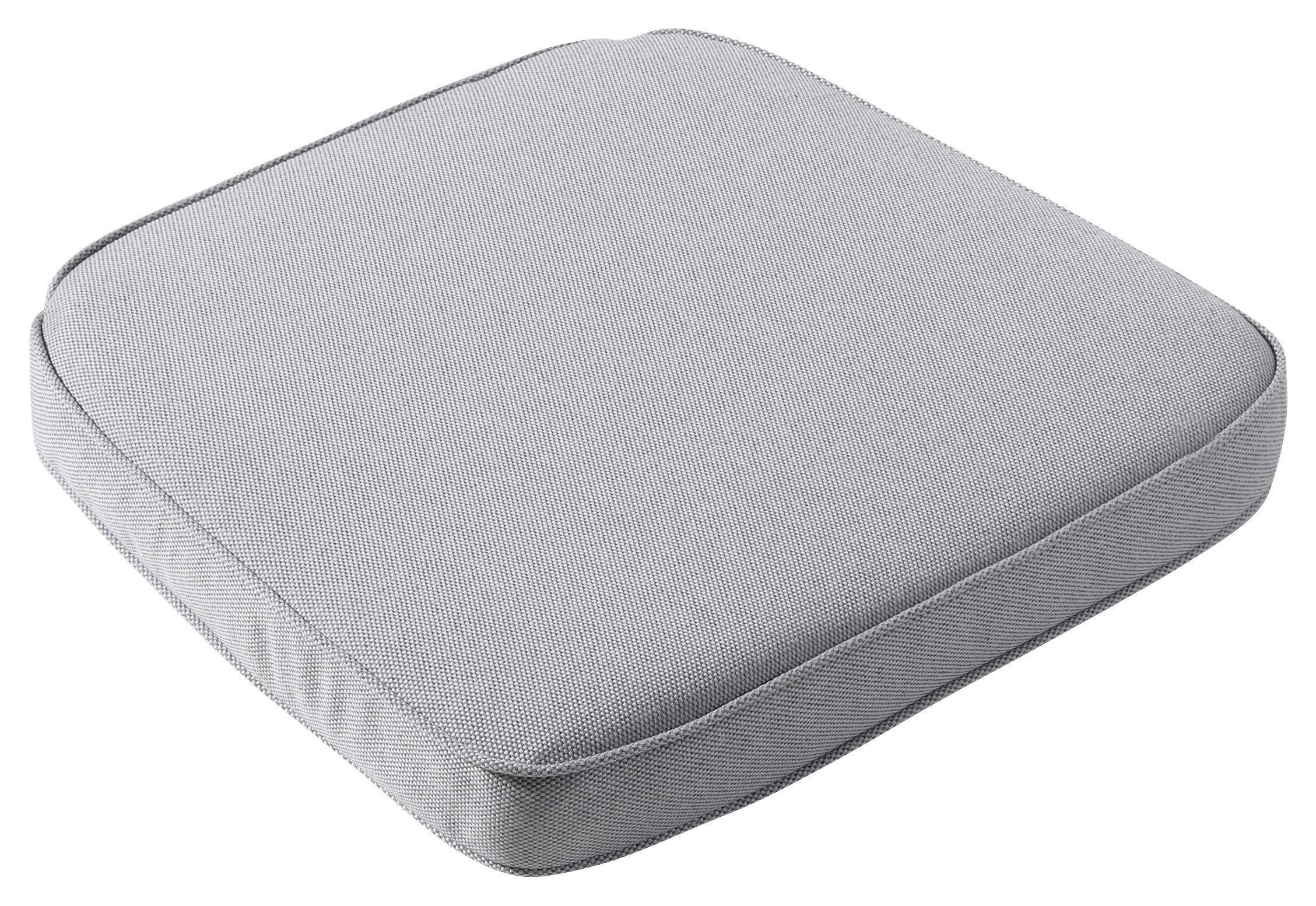 SITZKISSEN 48/46 cm  - Hellgrau, Basics, Textil (48/46cm)