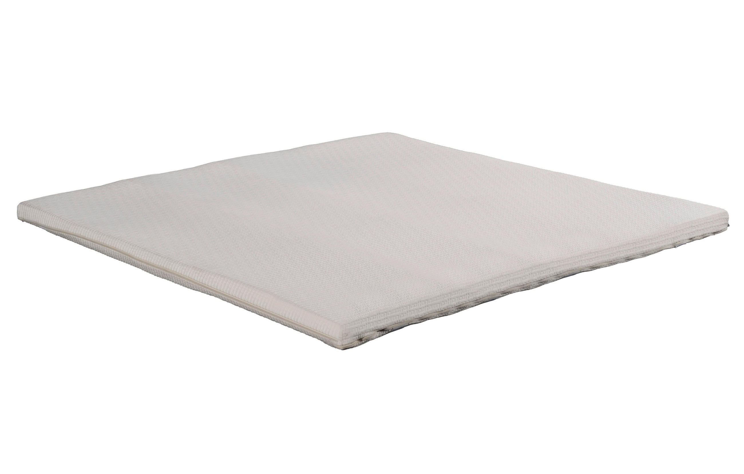 TOPPER LATEX TOPPER 200/200 cm Höhe ca. 4 cm  - Creme, Basics, Textil (200/200cm) - Livetastic