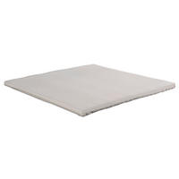 TOPPER LATEX TOPPER 100/200 cm Höhe ca. 4 cm  - Creme, Basics, Textil (100/200cm) - Livetastic
