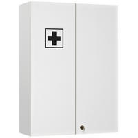 MEDIZINSCHRANK 50/70/20 cm  - Weiß, KONVENTIONELL, Glas/Holzwerkstoff (50/70/20cm) - Xora