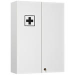MEDIZINSCHRANK 50/70/20 cm  - Weiß, KONVENTIONELL, Glas/Holzwerkstoff (50/70/20cm) - Xora