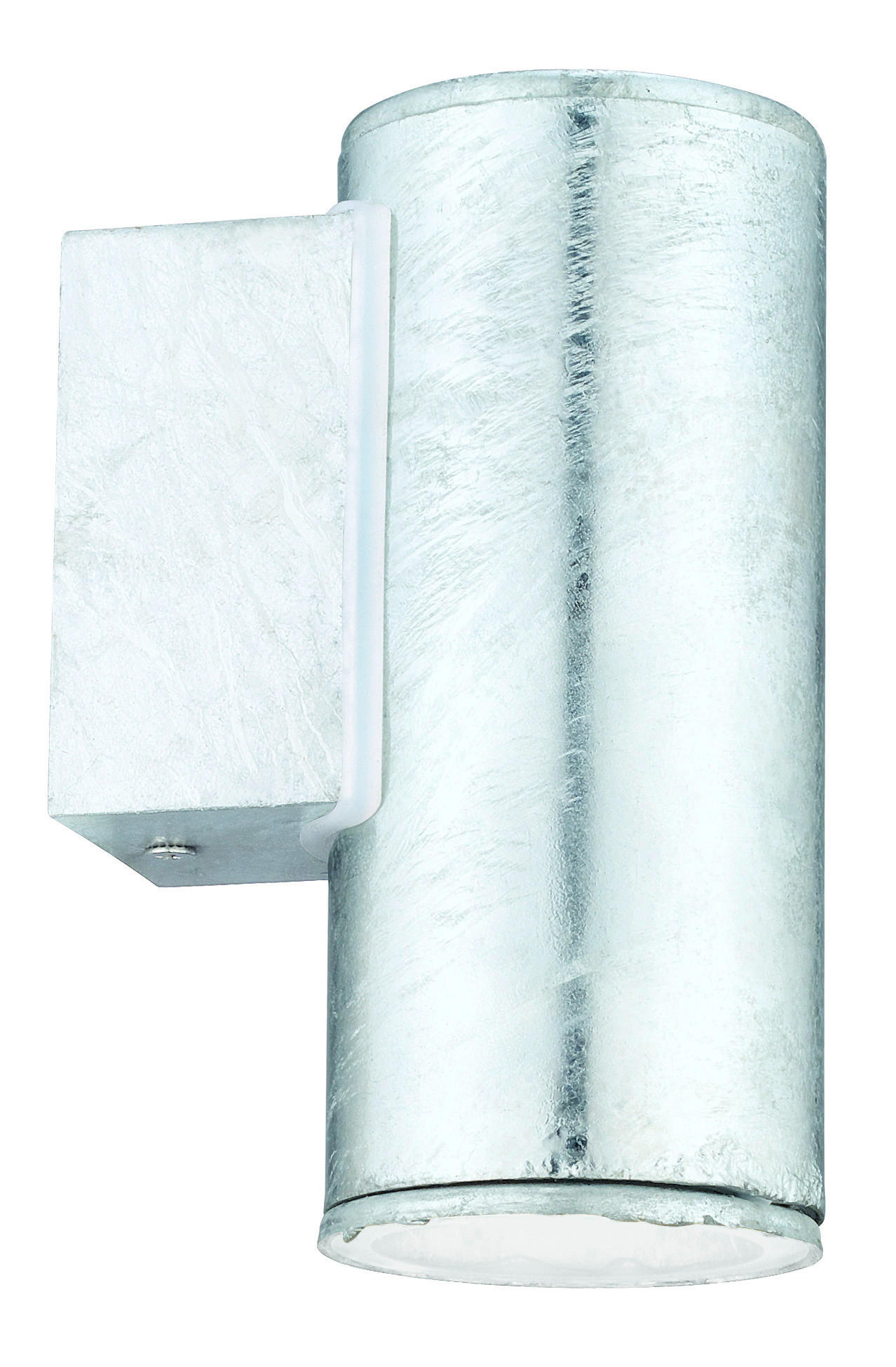 AUßENWANDLEUCHTE 9,5/15 cm  - Zinkfarben, Design, Metall (9,5/15cm) - Eglo