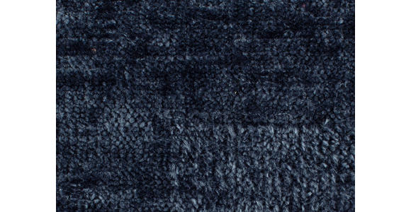 ECKSOFA in Webstoff Blau  - Blau/Schwarz, Design, Textil/Metall (172/320cm) - Valnatura