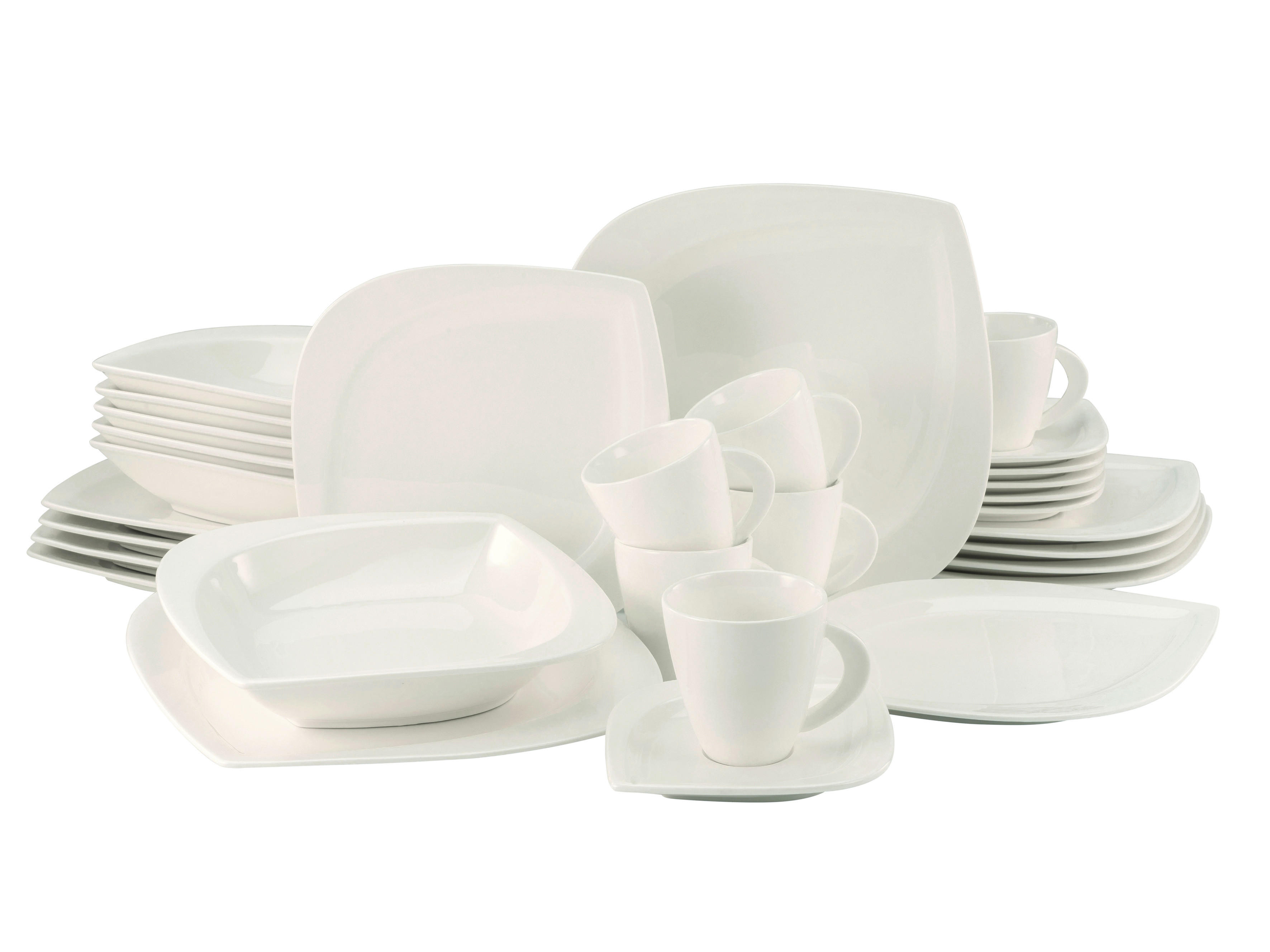 Creatable KOMBINOVANÁ SOUPRAVA, 30dílné, porcelán