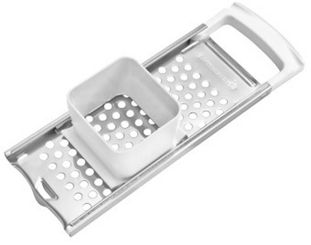 SPÄTZLEHOBEL - Silberfarben/Weiß, Basics, Kunststoff/Metall (33cm) - Fackelmann