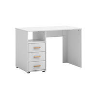 SCHREIBTISCH 109/58/74 cm  in Weiß  - Weiß, MODERN, Holz/Holzwerkstoff (109/58/74cm) - Livetastic