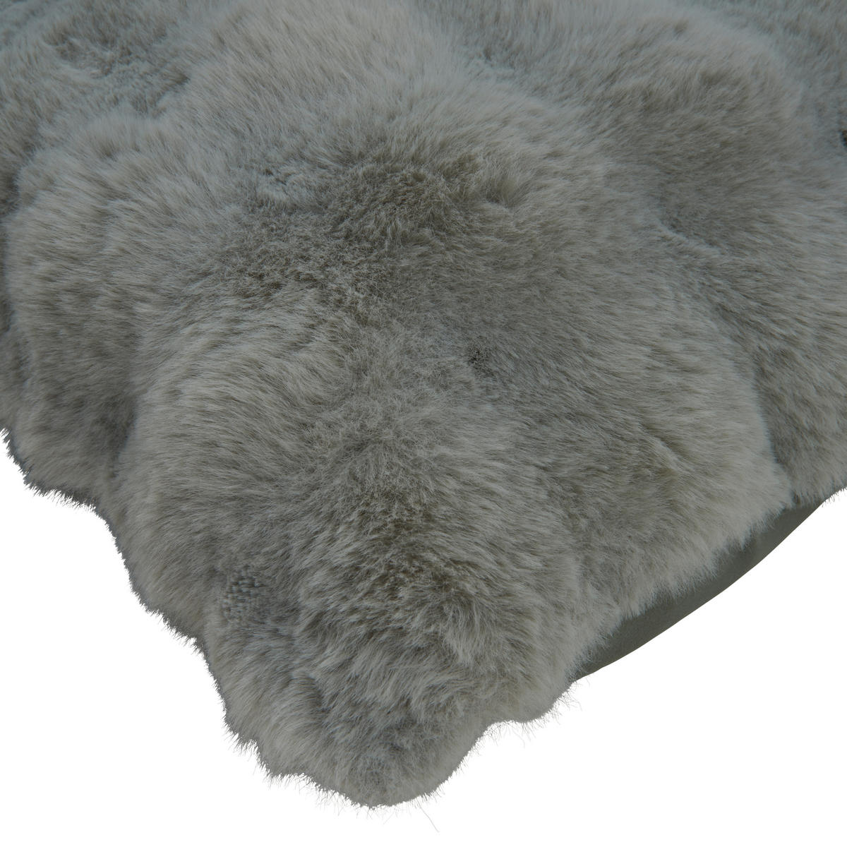FELLDECKE 150/200 cm  - Grau/Grün, Basics, Textil (150/200cm) - Novel