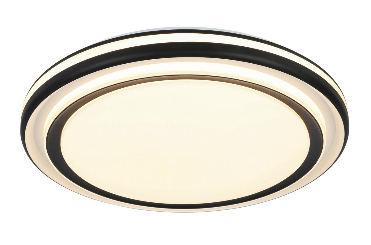 LED SVJETILJKA STROPNA  - bijela/crna, Trend, metal/plastika (65/9cm) - Novel