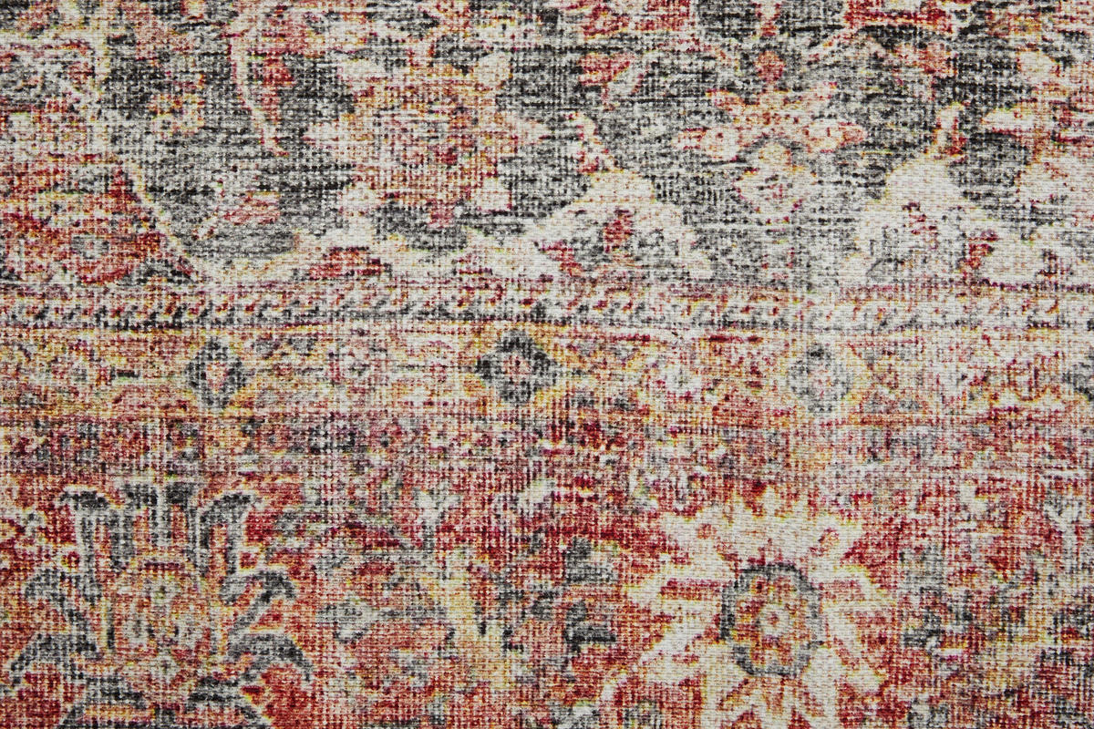 VINTAGE-TEPPICH 200/290 cm Lago  - Rostfarben/Grau, Design, Textil (200/290cm) - Novel