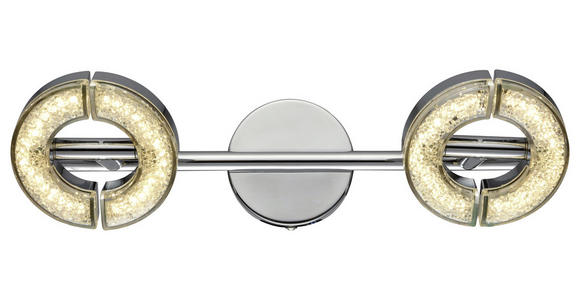 LED-STRAHLER - Weiß, Design, Kunststoff/Metall (12/14cm) - Novel
