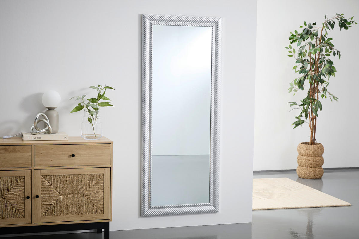 WANDSPIEGEL 70/170/2,6 cm  - Silberfarben, Lifestyle, Glas/Holzwerkstoff (70/170/2,6cm) - Xora