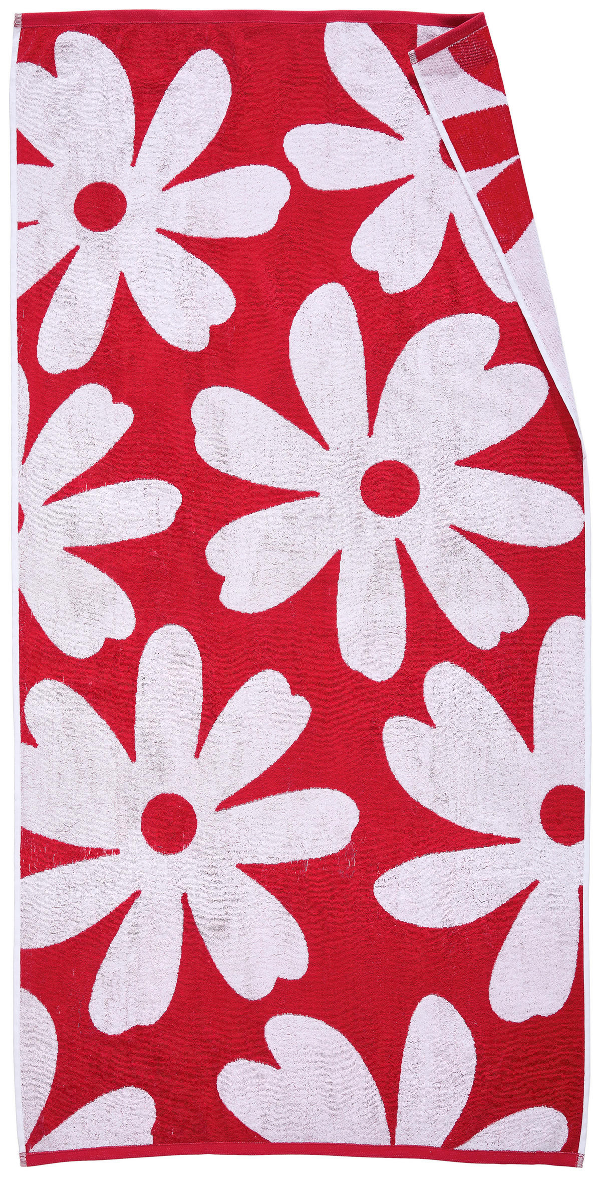 STRANDTUCH Rot 90/180 cm  - Rot, Textil (90/180cm) - Esposa