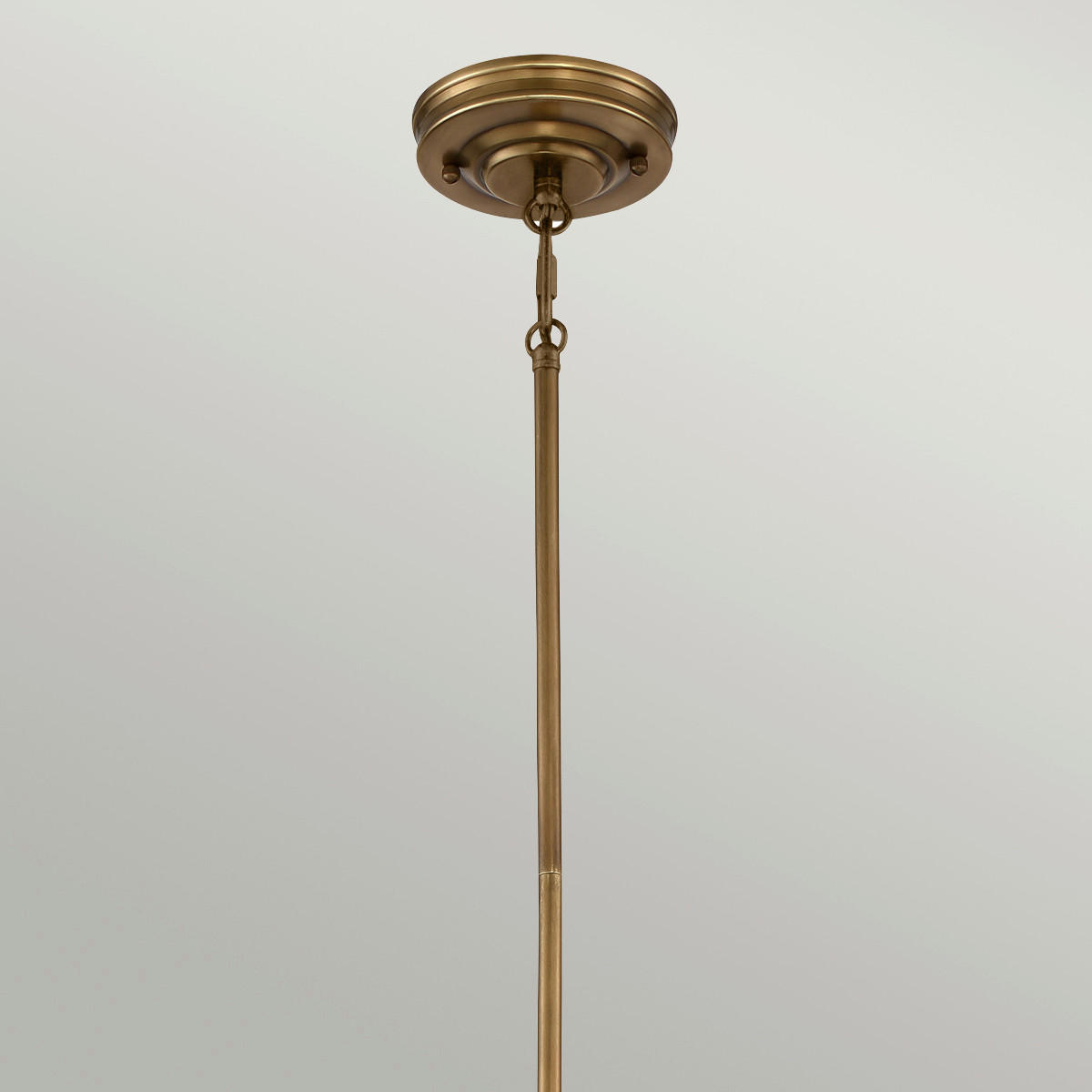 HÄNGELEUCHTE 22.2/20.3 cm    - Messingfarben, Design, Glas/Metall (22.2/20.3cm) - Elstead Lighting