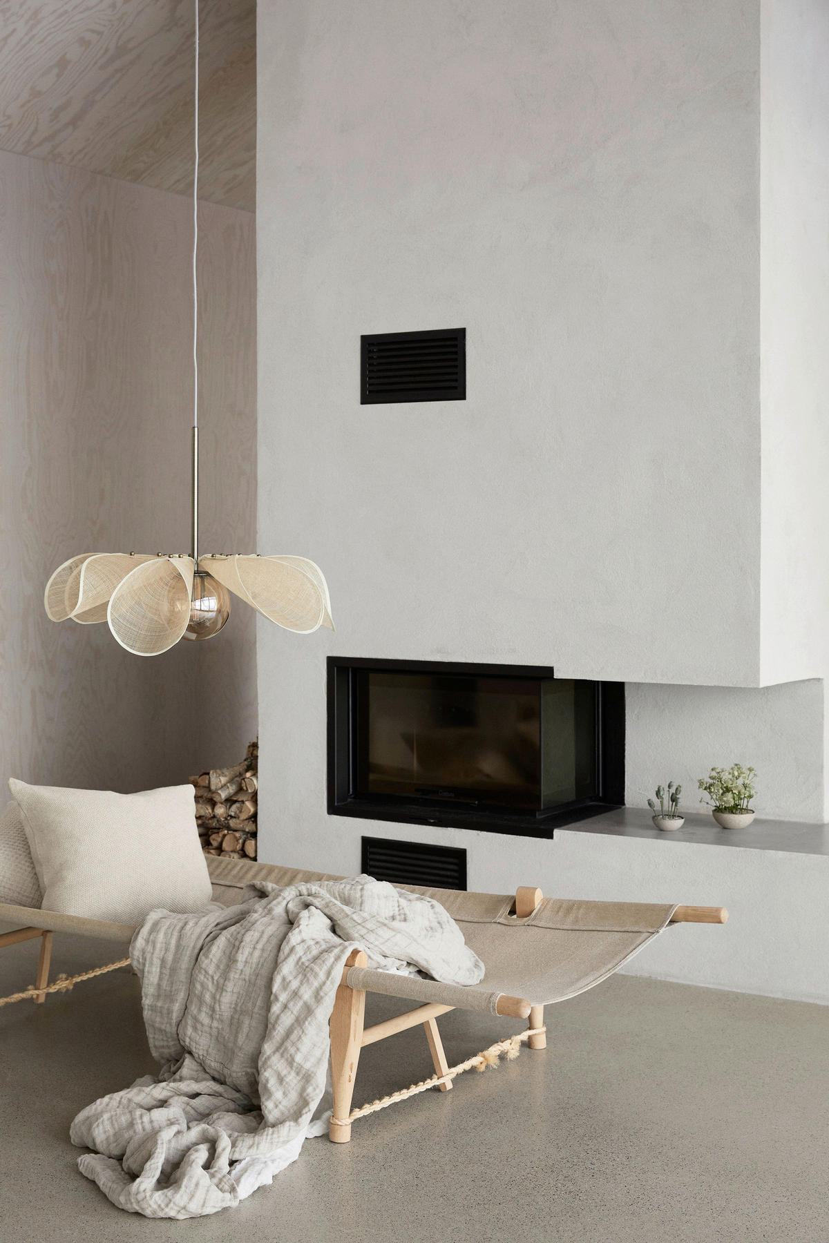 PENDELLEUCHTE 63/50/63 cm  - Beige/Messingfarben, Basics (63/50/63cm) - Markslöjd