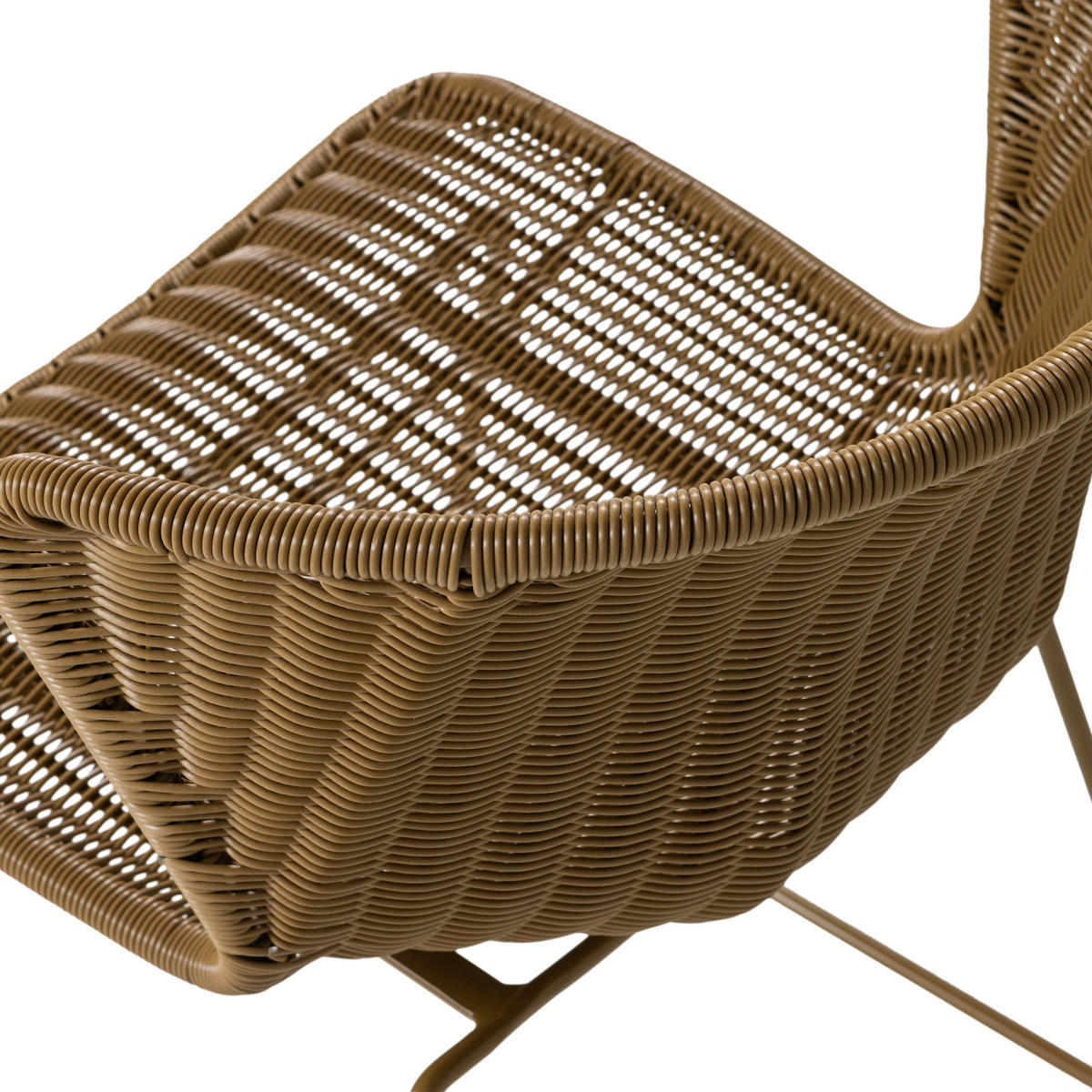 GARTENSTUHL-SET Metall, Kunststoff Naturfarben  - Naturfarben, MODERN, Kunststoff/Metall (55/78/54cm) - Livetastic