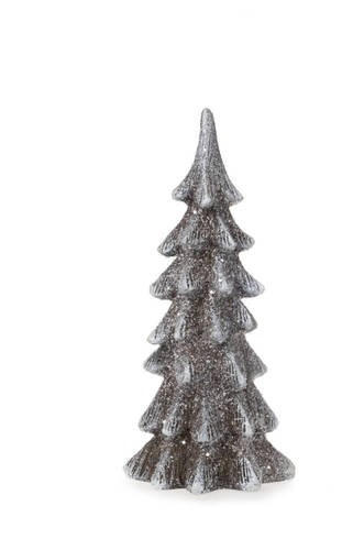 DEKOBAUM - Silberfarben, LIFESTYLE, Kunststoff (11,7/9/24,5cm) - X-Mas