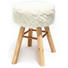 Barhocker Kiefer Weiß - Weiß, Holz (33/70cm) Barhocker Kiefer Weiß - Weiß, Holz (33/70cm)