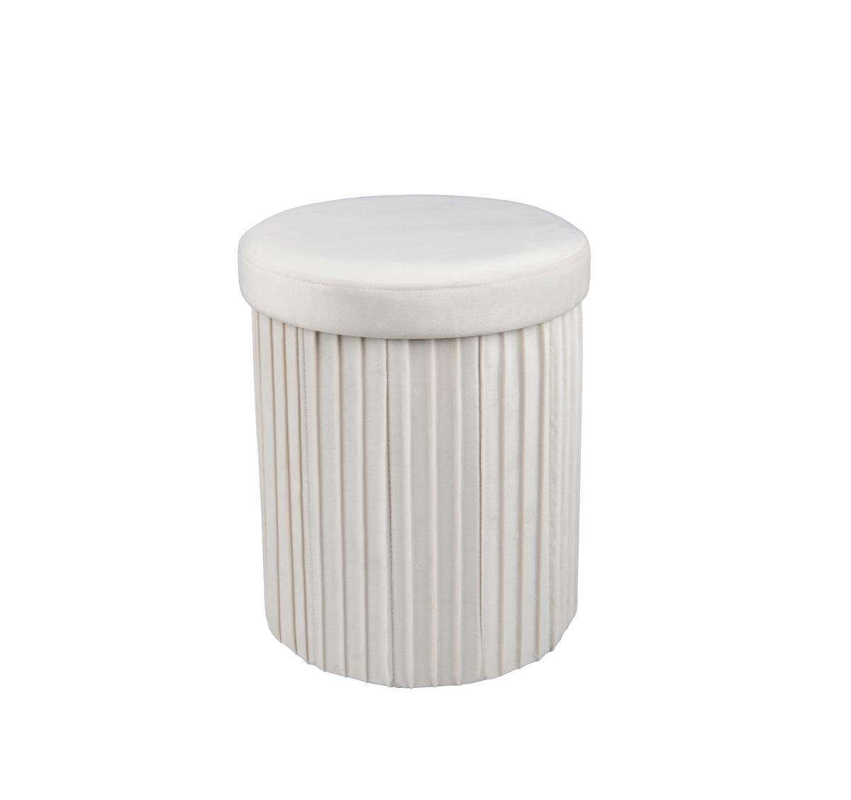 AUFBEWAHRUNGSBOX - Sandfarben, MODERN, Textil (31/37,5/31cm) - Milino
