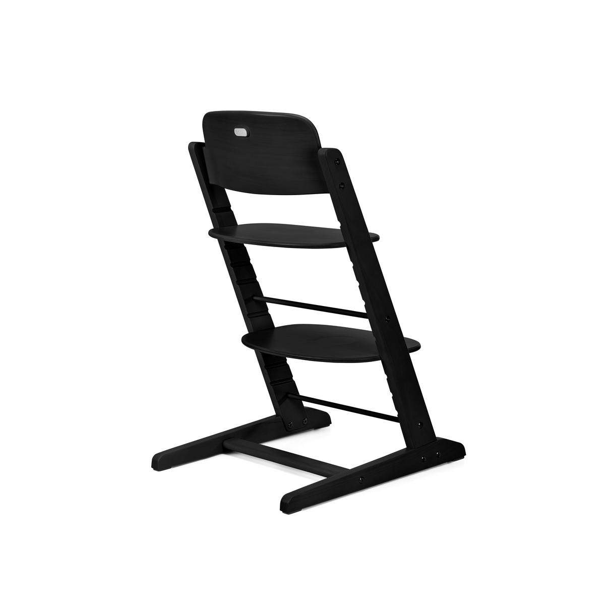 ETETŐSZÉK Iris  - magasfényű fekete, Basics, fa (55.40/48.00/82.00cm) - cybex GOLD