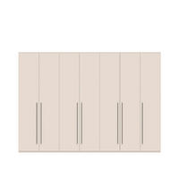 ORMAR SA KLASIČNIM VRATIMA  317/224/56 cm  - Dizajnerski, pločasti materijal (317/224/56cm)