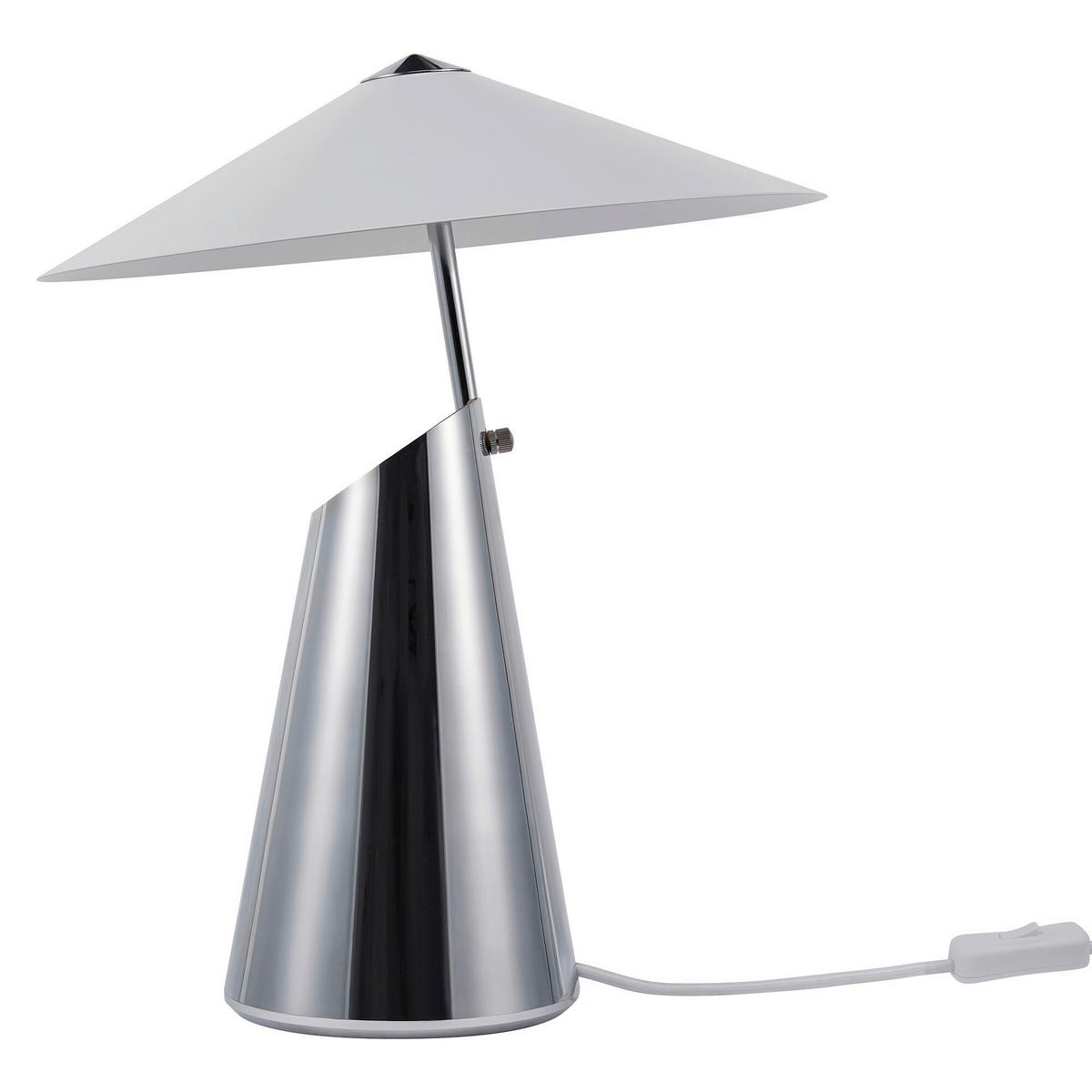 TISCHLEUCHTE Taido 38/32 cm  - Chromfarben, Design, Metall (38/32cm) - Nordlux