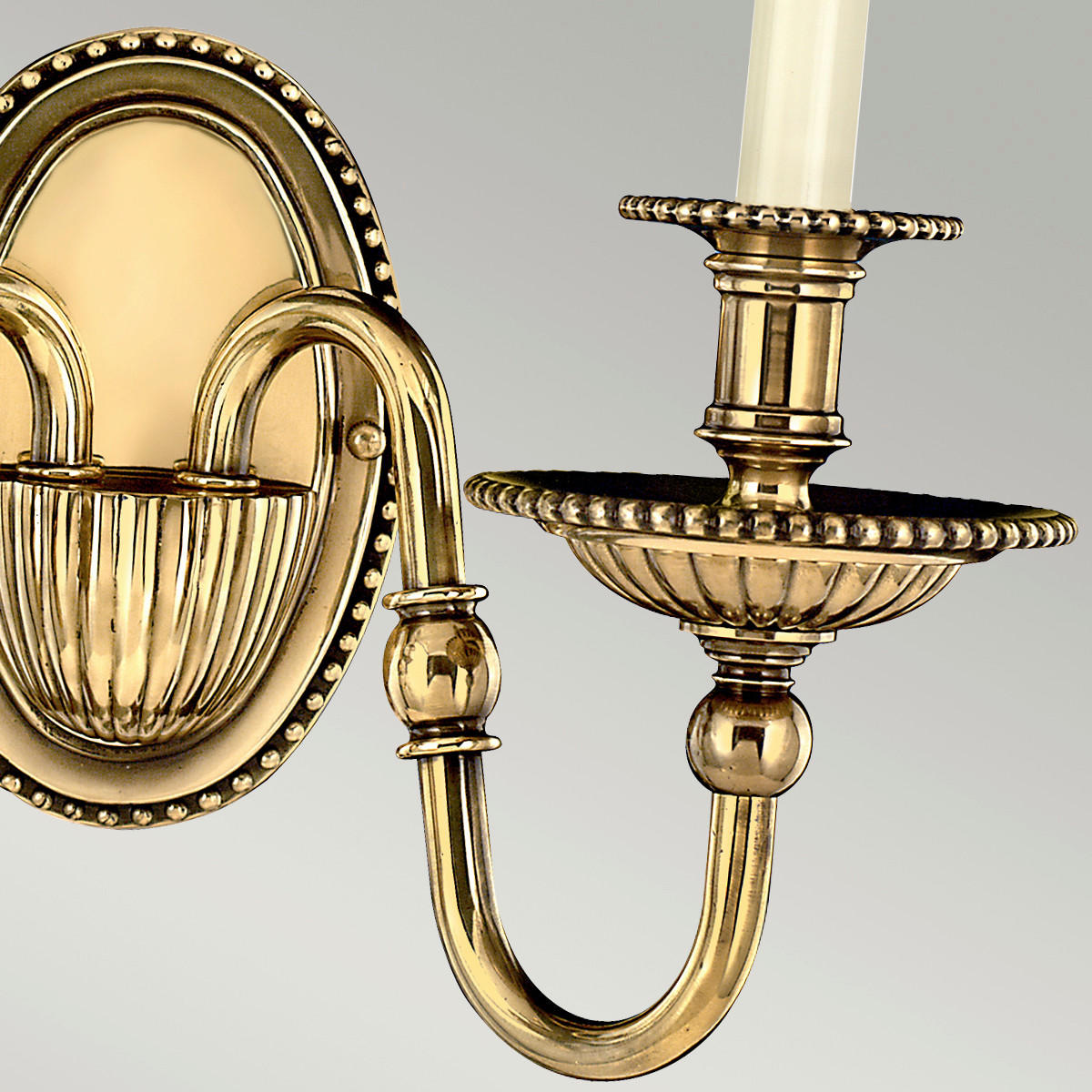 WANDLEUCHTE - Messingfarben, Konventionell, Metall (34.2/27/23.3cm) - Elstead Lighting