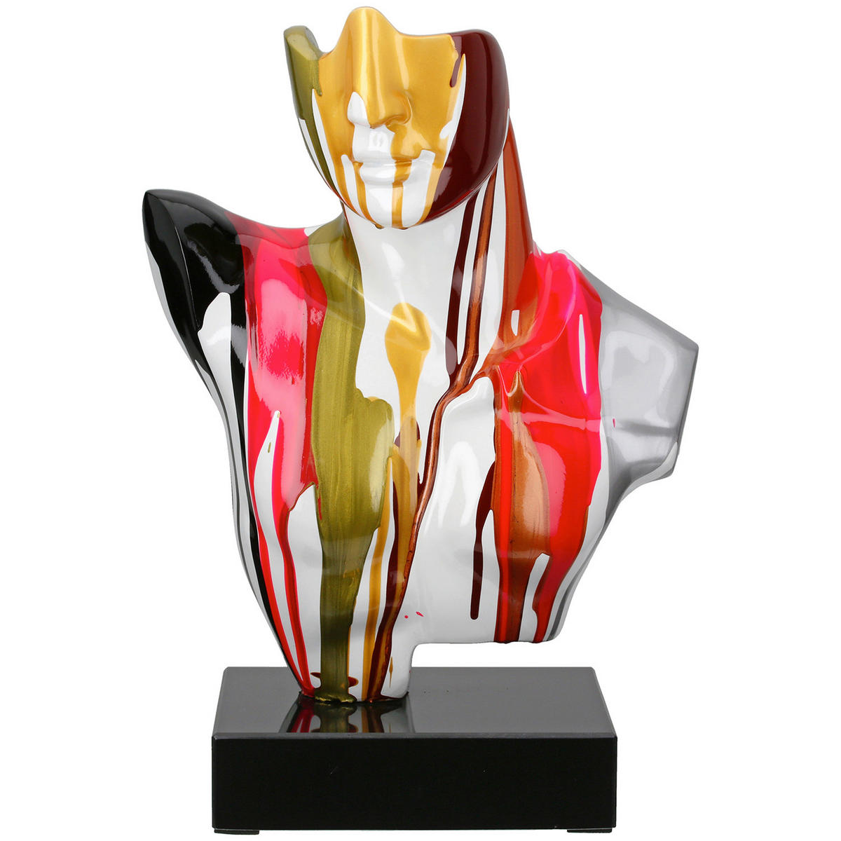 SKULPTUR - Multicolor, LIFESTYLE, Kunststoff/Stein (29/41/16cm)