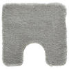 WC-VORLEGER Grau 55/55 cm  - Grau, Basics, Kunststoff/Textil (55/55cm) - Kleine Wolke