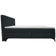 BOXBETT 160/200 cm  in Dunkelgrau  - Dunkelgrau/Schwarz, Design, Holz/Holzwerkstoff (160/200cm) - Xora