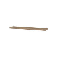 NÁSTENNÁ POLICA, farba duba, 120/3,8/23,5 cm - farba duba, Basics, kompozitné drevo (120/3,8/23,5cm) - Carryhome