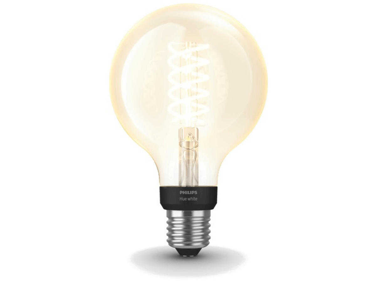 LED-LEUCHTMITTEL   E27 7 W 550 lm  - Transparent, Basics, Glas (9,5/15/9,5cm) - Philips HUE