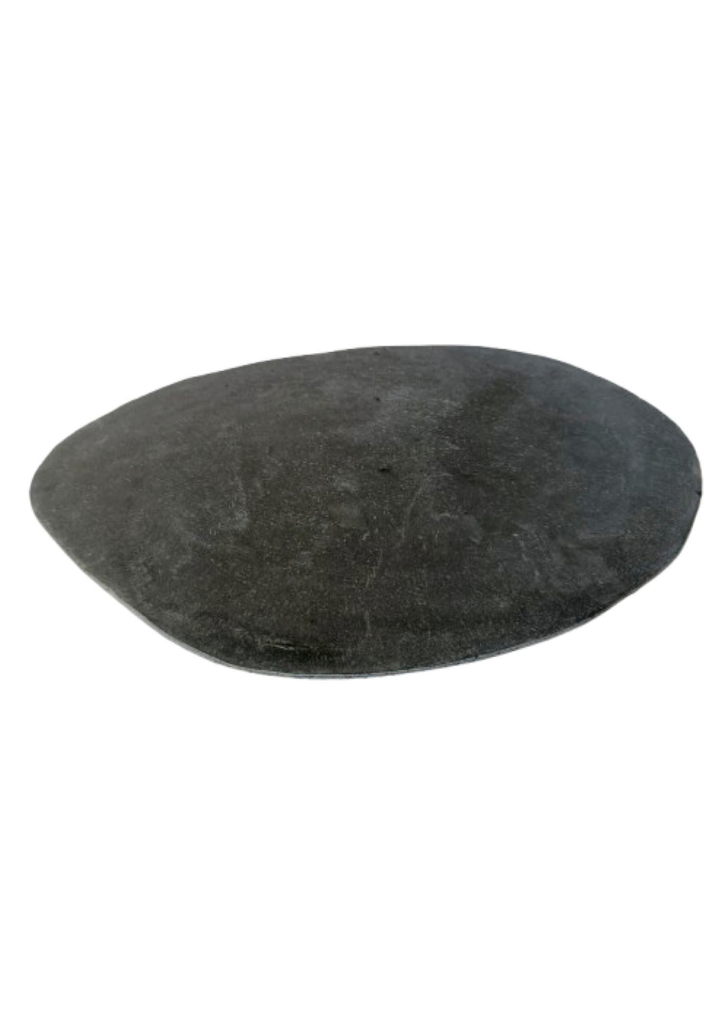 PLATZTELLER 30/40 cm  - Dunkelgrau, Design, Stein (30/40cm) - Ambia Home