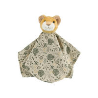 SCHMUSETUCH Löwe Leo  - Mintgrau, Basics, Textil (35/8/8cm) - Sterntaler