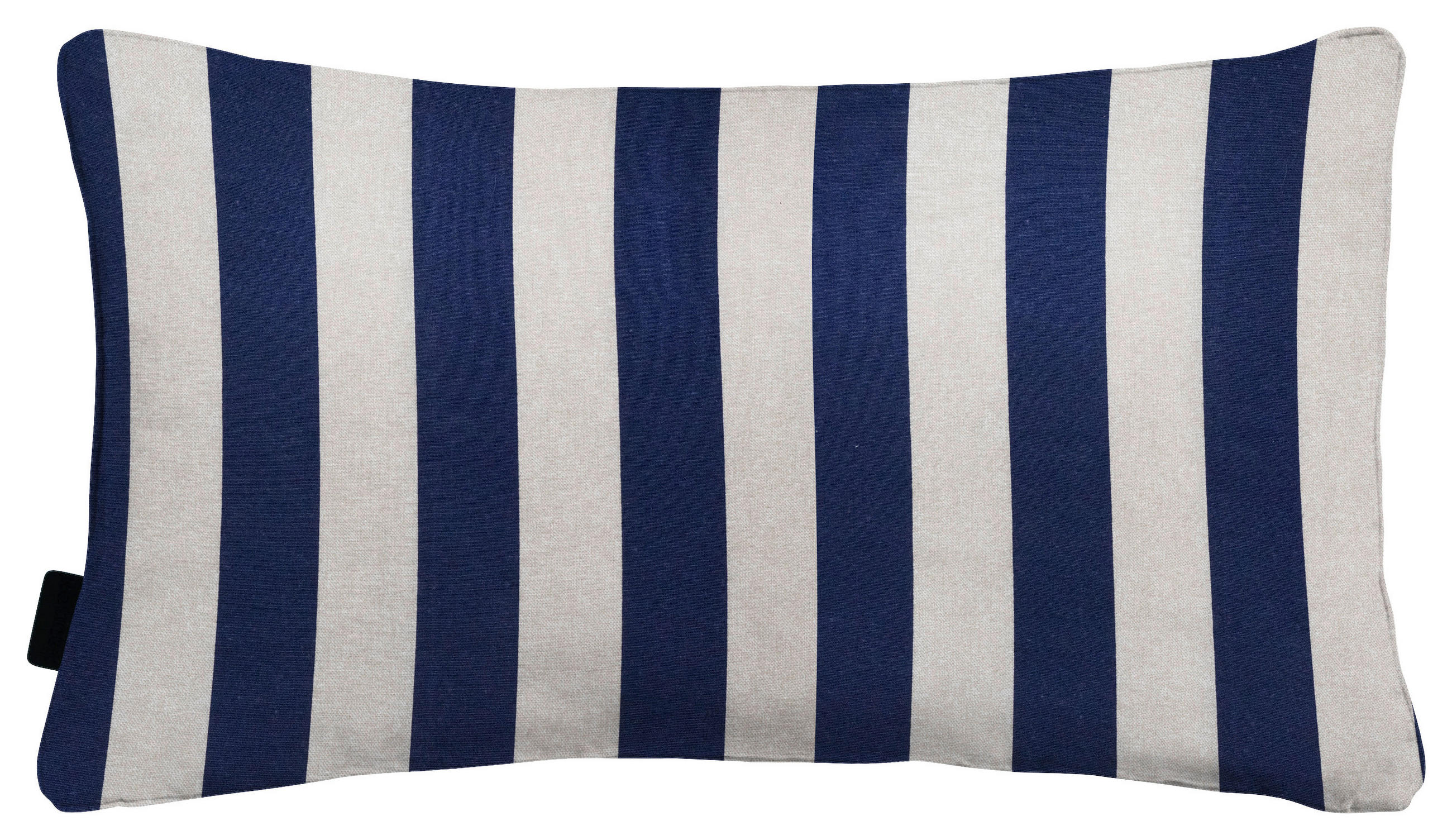 ZIERKISSEN  - Blau/Creme, Basics, Textil (50/30/10cm)