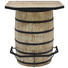 BAR in Naturfarben, Schwarz - Schwarz/Naturfarben, LIFESTYLE, Holz/Metall (90/102/75cm) BAR in Naturfarben, Schwarz - Schwarz/Naturfarben, LIFESTYLE, Holz/Metall (90/102/75cm)