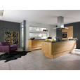 EINBAUKÜCHE   - Eichefarben, Design, Holzwerkstoff - Dieter Knoll