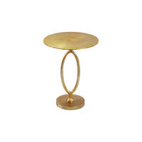 KISASZTAL fém 44/44/57 cm   - aranyszínű, Design, fém (44/44/57cm) - MID.YOU
