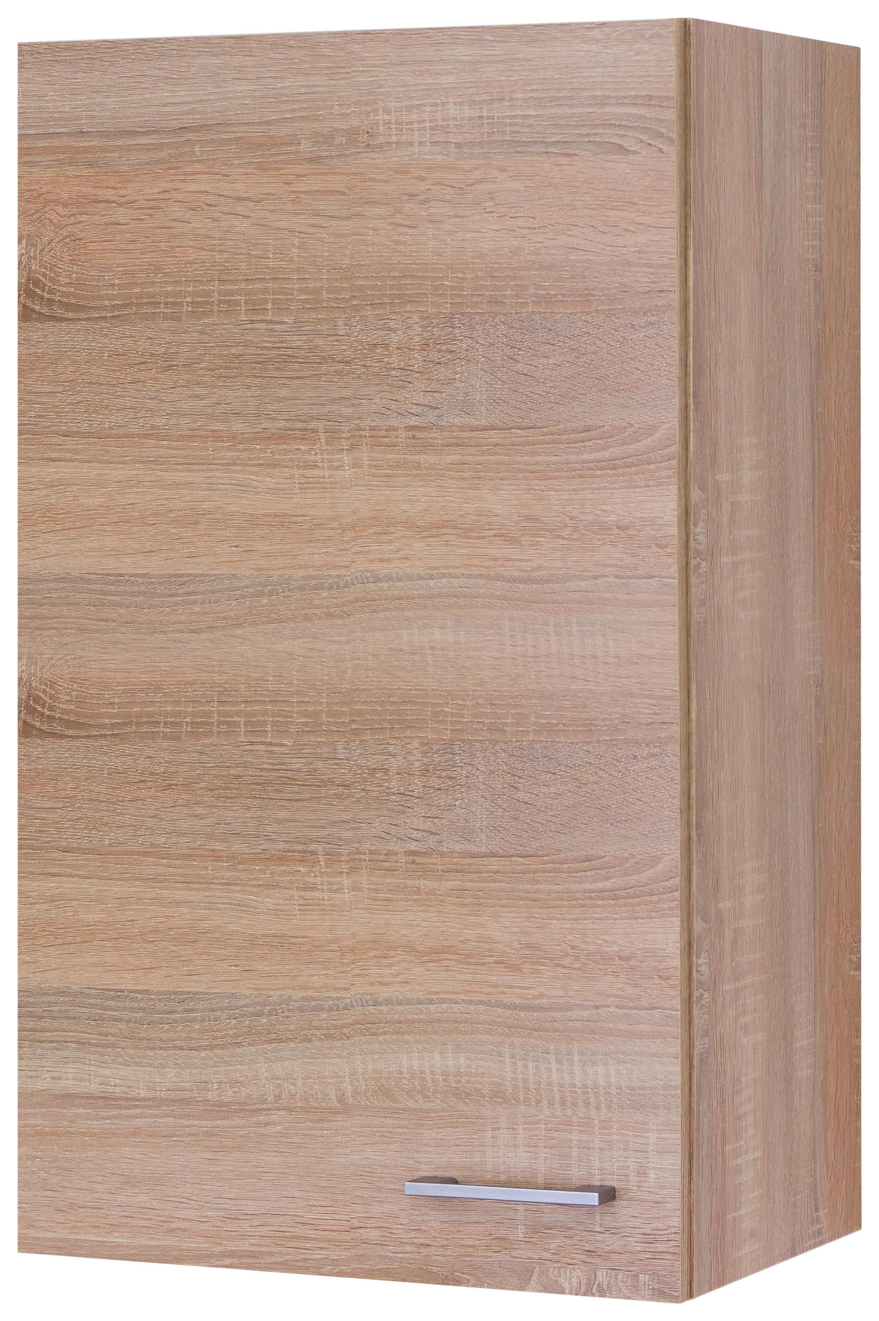 KÜCHENOBERSCHRANK 50/89/32 cm  in Weiß, Sonoma Eiche  - Alufarben/Weiß, KONVENTIONELL, Holzwerkstoff/Kunststoff (50/89/32cm) - FlexWell