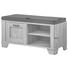 GARDEROBENBANK - Eichefarben/Braun, LIFESTYLE, Holzwerkstoff/Metall (100/52/41cm) - Landscape GARDEROBENBANK - Eichefarben/Braun, LIFESTYLE, Holzwerkstoff/Metall (100/52/41cm) - Landscape