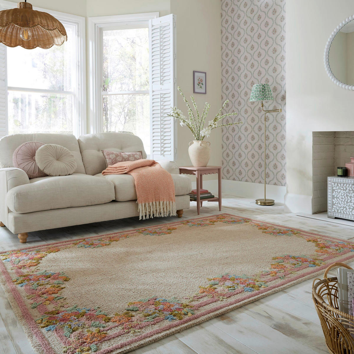 WOLLTEPPICH 140/200 cm Multicolor rechteckig  - Multicolor, Basics, Textil (140/200cm)