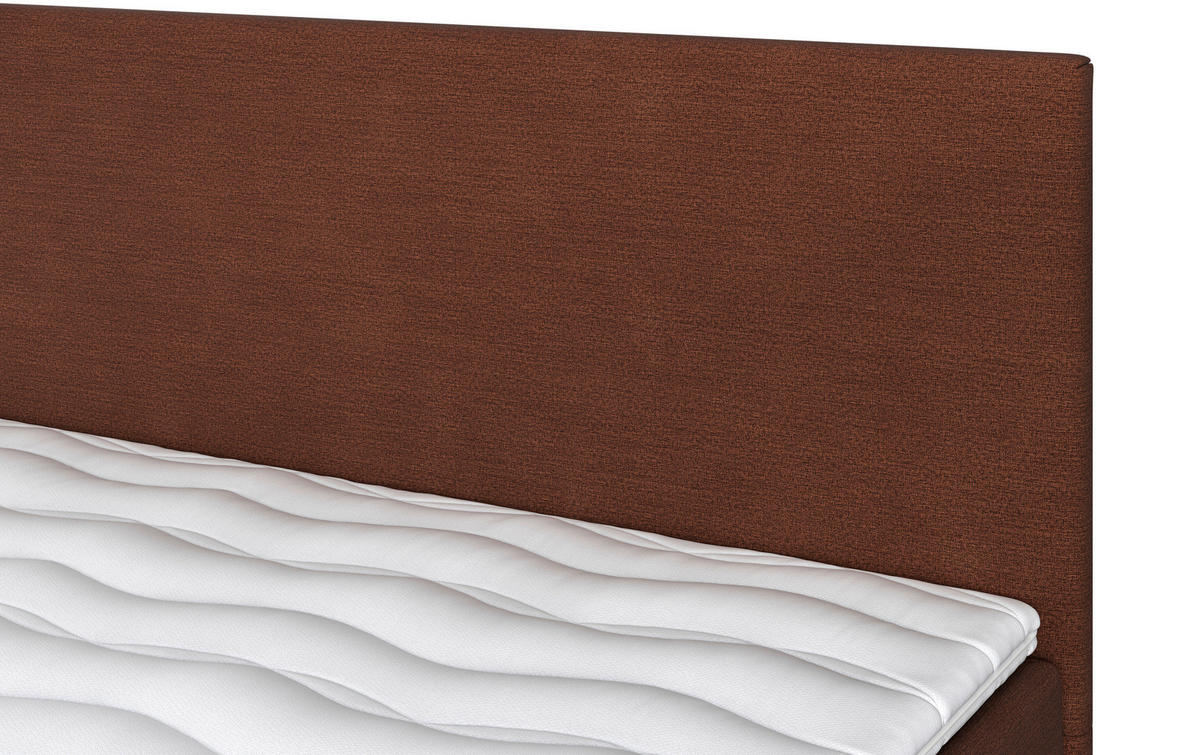 BOXBETT 140/200 cm  in Braun  - Schwarz/Braun, Modern, Holz/Holzwerkstoff (140/200cm) - MID.YOU