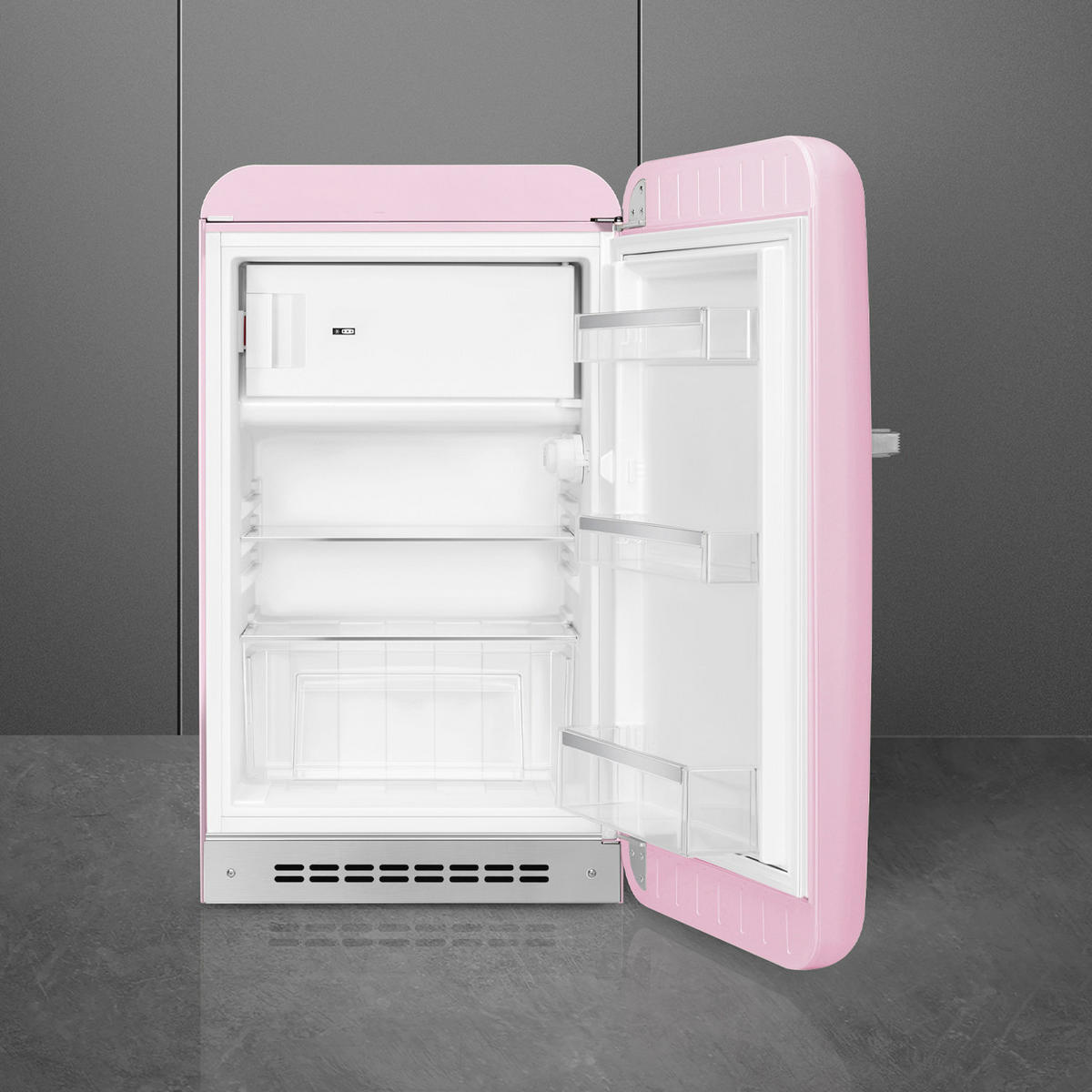 KÜHL-GEFRIER-KOMBINATION FAB10RPK6  - Pink, Trend, Metall (54.5/97/70.1cm) - SMEG