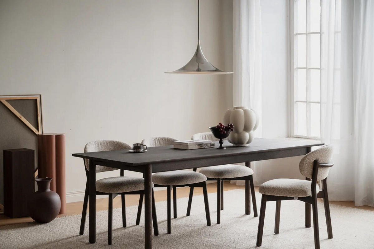 MATBORD brun rektangulär  utdragbar, finns i olika storlekar, finns i olika trädekorer  - brun, Klassisk, trä (205/90/75cm) - Rowico