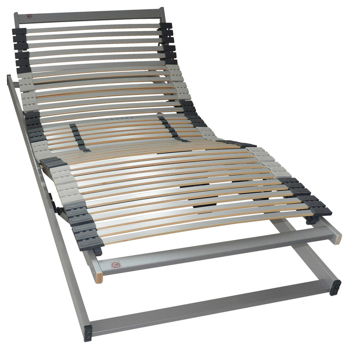 ELEKTRICKÝ POLOHOVATEĽNÝ ROŠT,  (pre rám) 90/200 cm - hnedá/biela, Basics, drevo (90/200cm) - Dieter Knoll