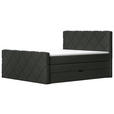 BOXSPRINGBETT 180/200 cm  in Schwarz  - Schwarz, KONVENTIONELL, Textil (180/200cm) - Esposa