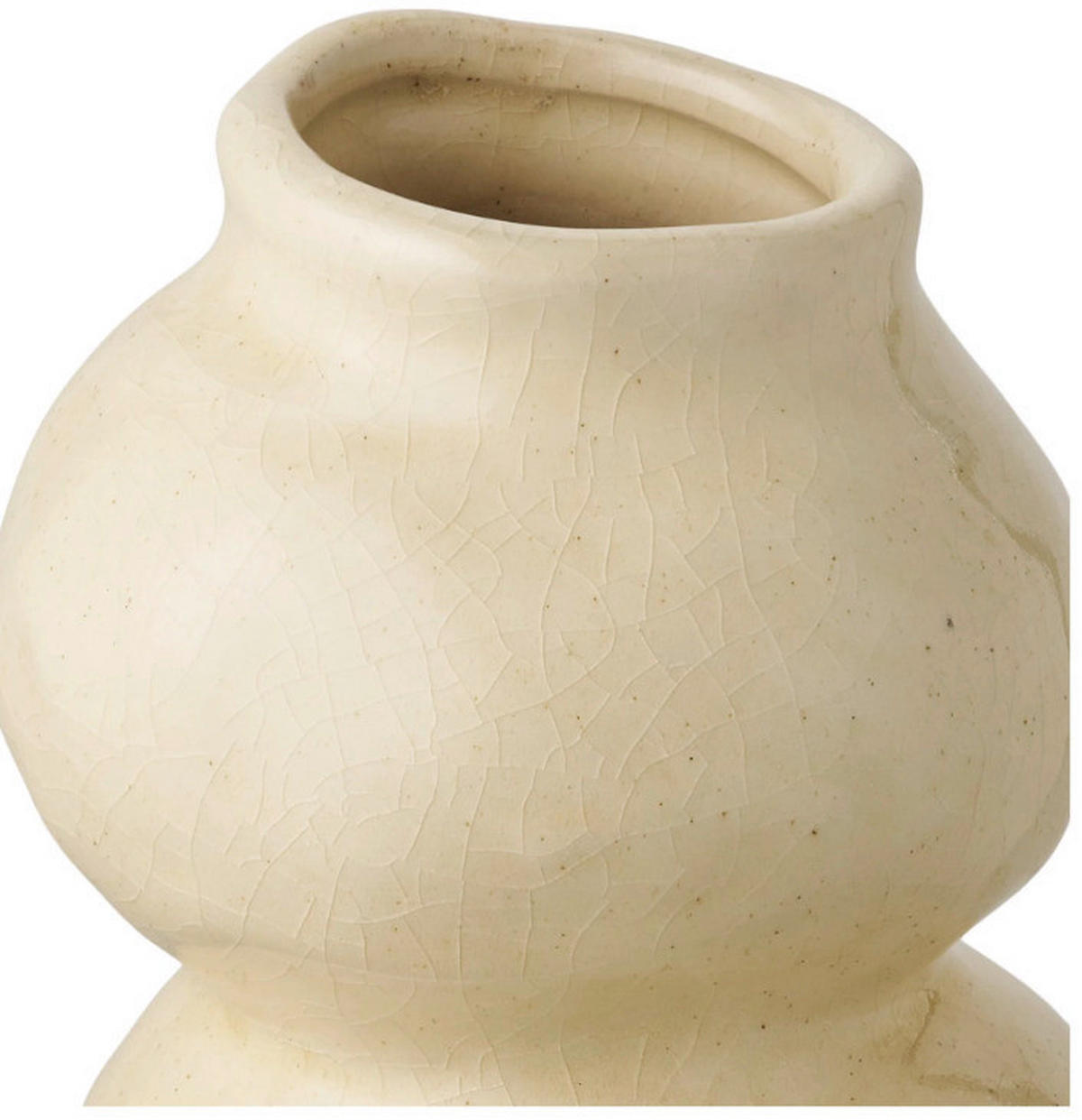 VASE Vase 19,5 cm  - Beige, Basics, Keramik (10,5/19,5cm)