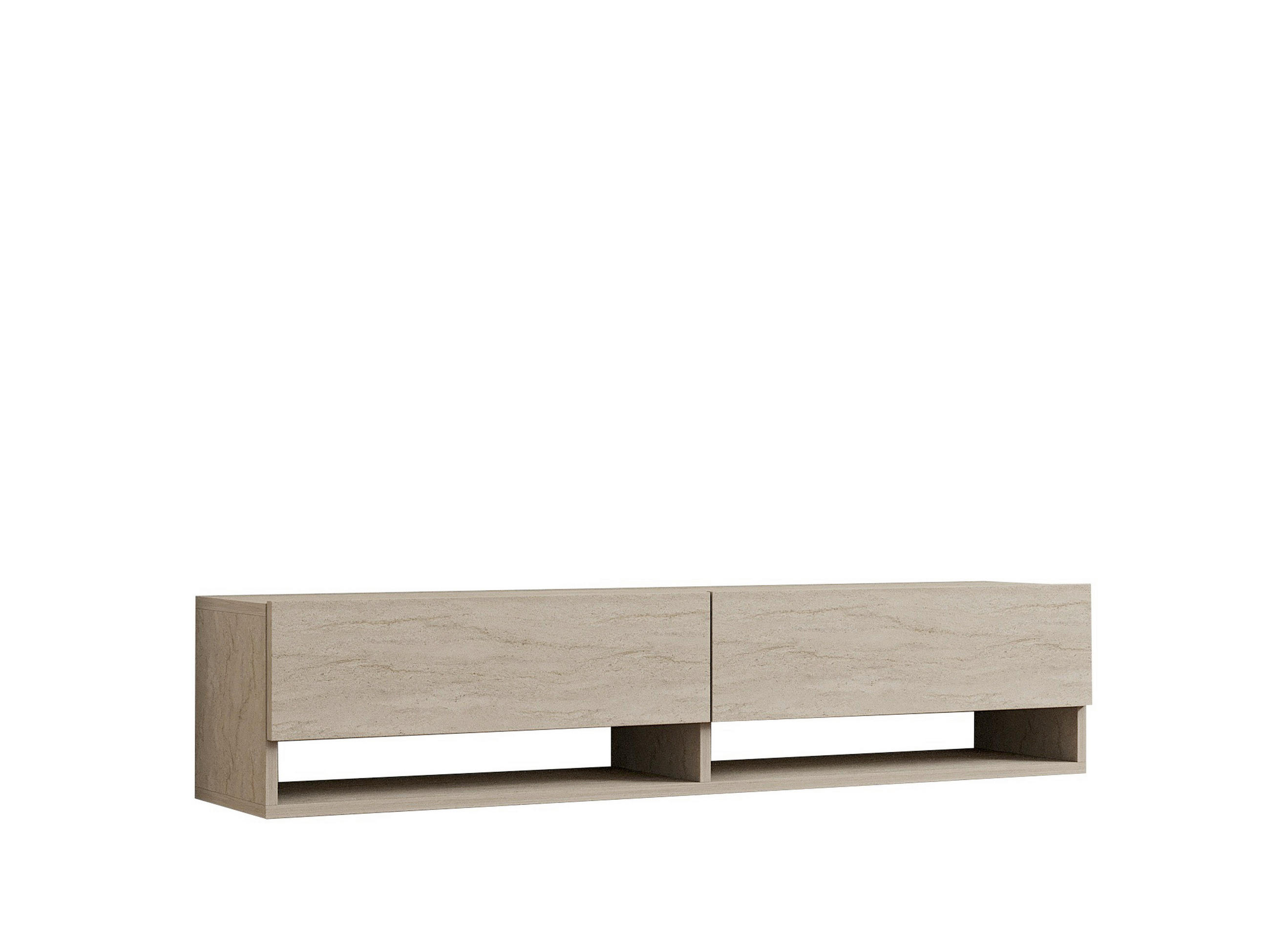 XXXLutz Lowboard Elfenbein 141x31x30 cm