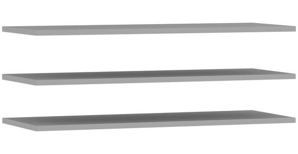 EINLEGEBODEN 107,8/2,2/42 cm   - Grau, Design, Holzwerkstoff (107,8/2,2/42cm) - Carryhome